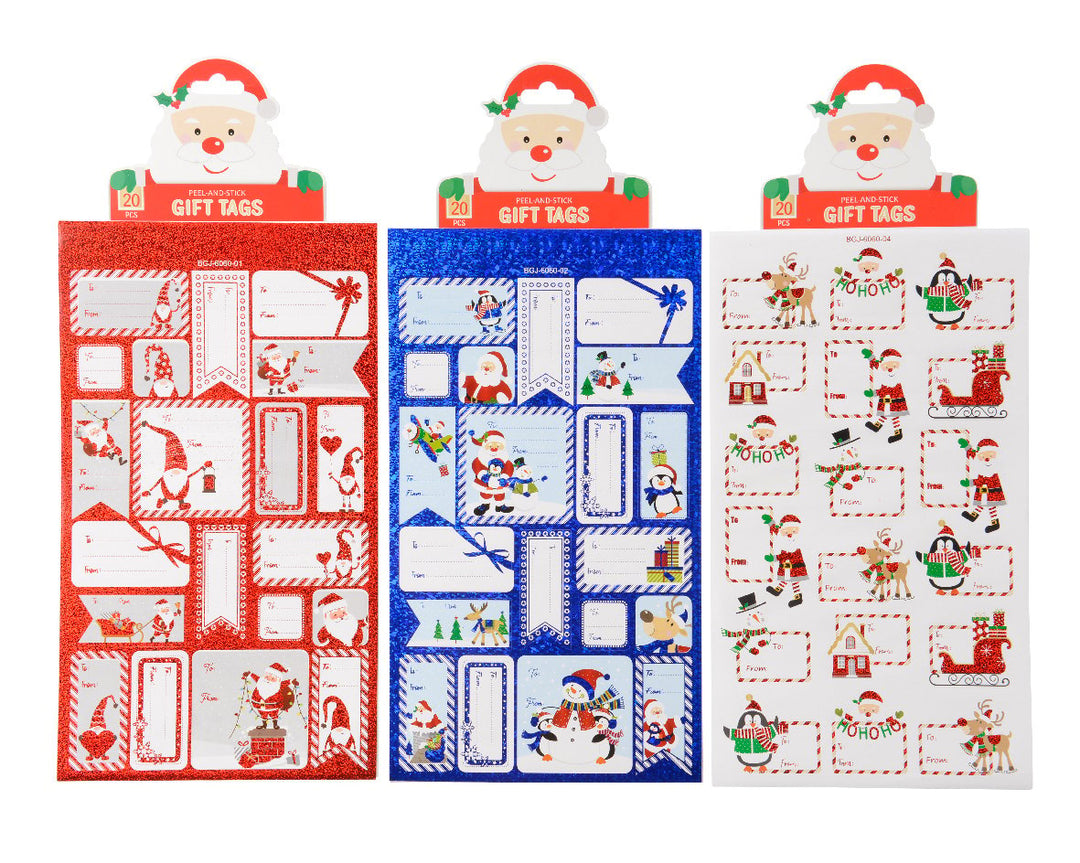 Kaemingk Christmas Sticker - Set of 3