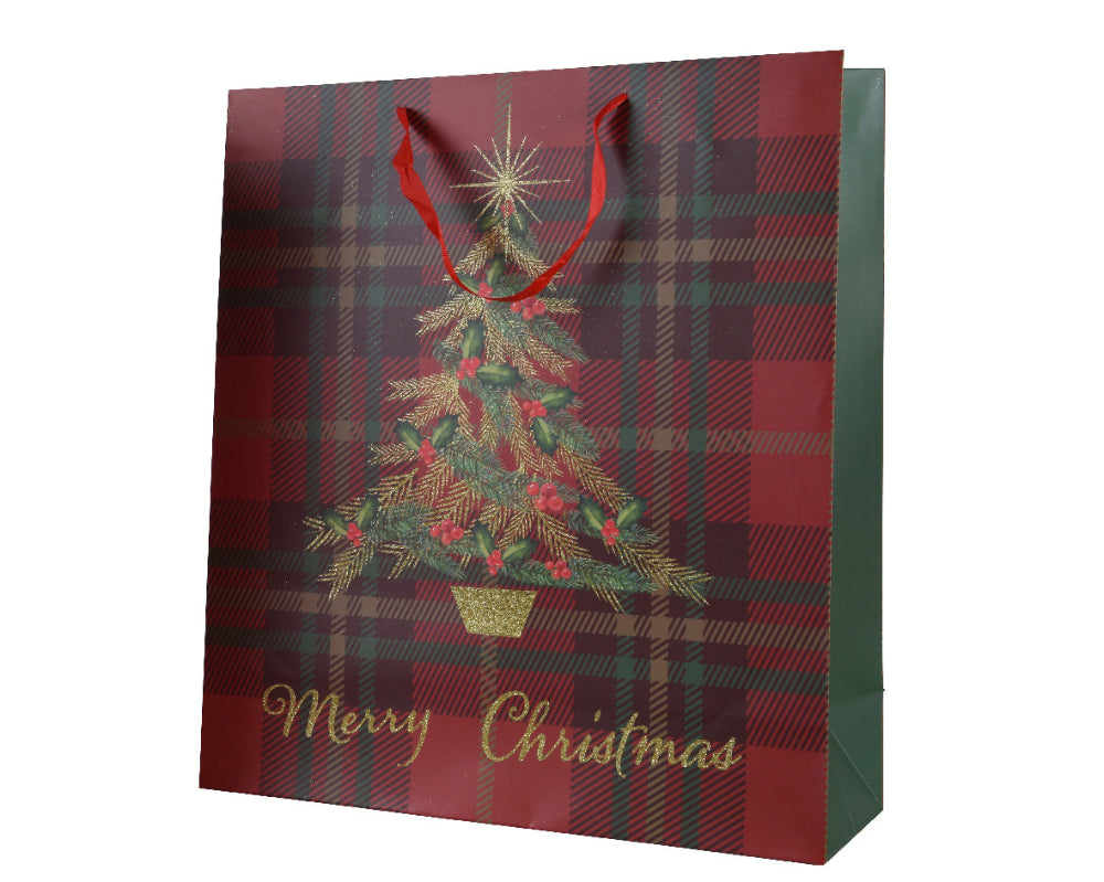 Giftbag Tree With Check Design