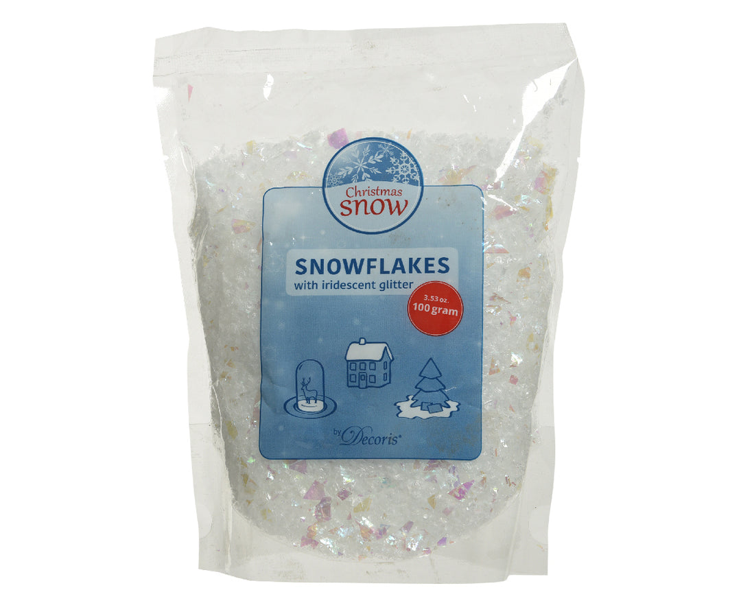 Snowflake Pe/Pvc Snowflake Iris Flakes 100g