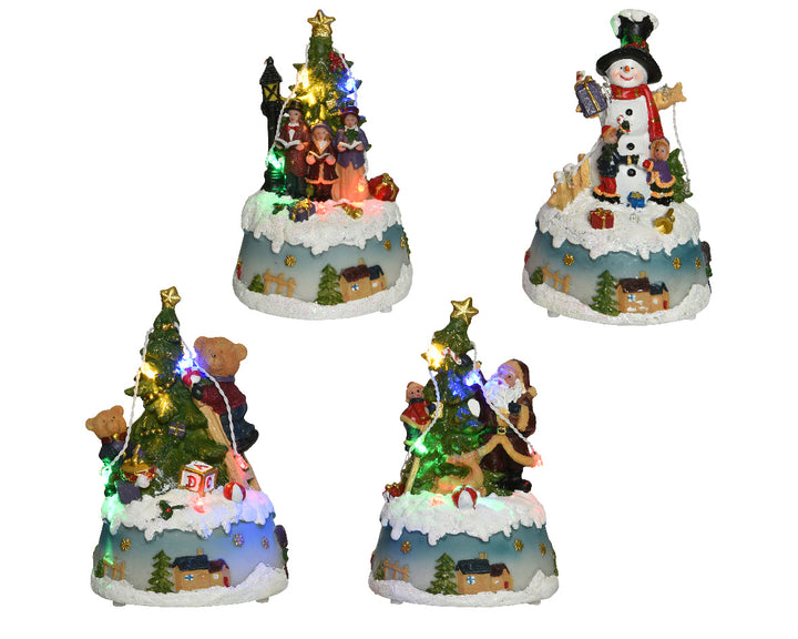 Battery Operated Round LED Scenery