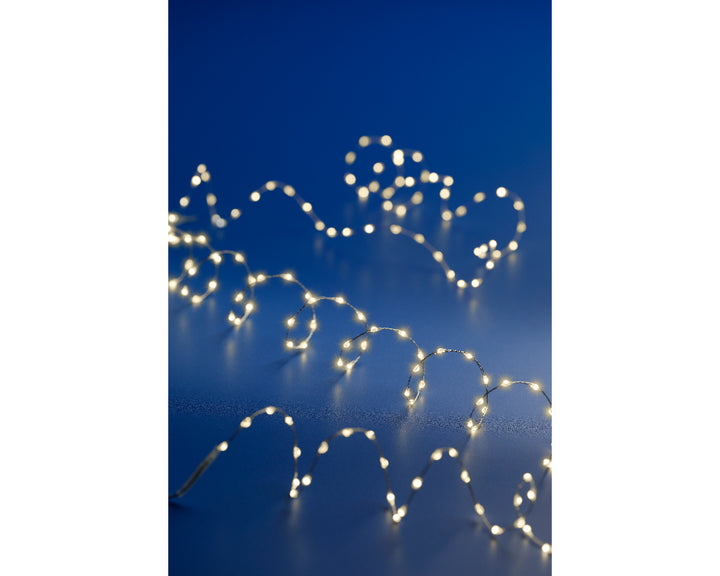 lumineo 100 micro led extra dense b-o string lights