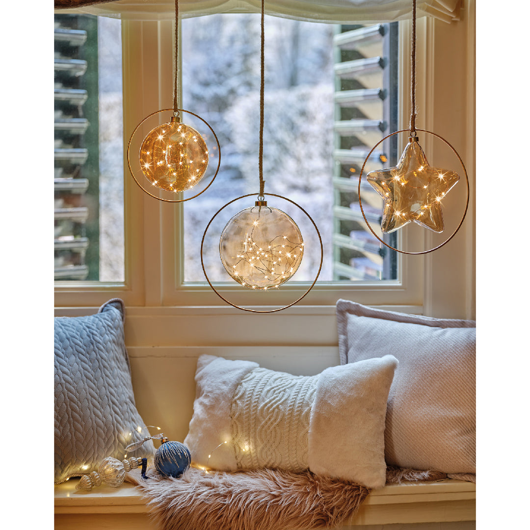 Battery Operated Micro LED Decoration Lights - Star