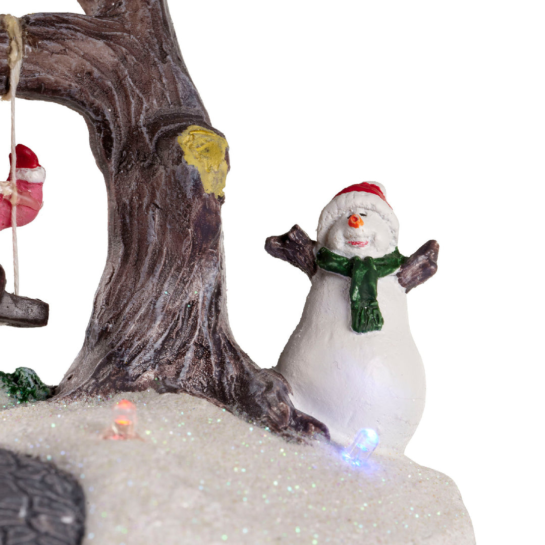 Battery Operated LED Wintery Scene