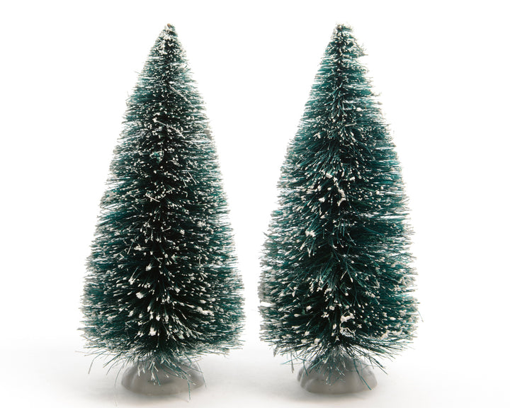 Polyresin Tree For Village Display - Set of 2