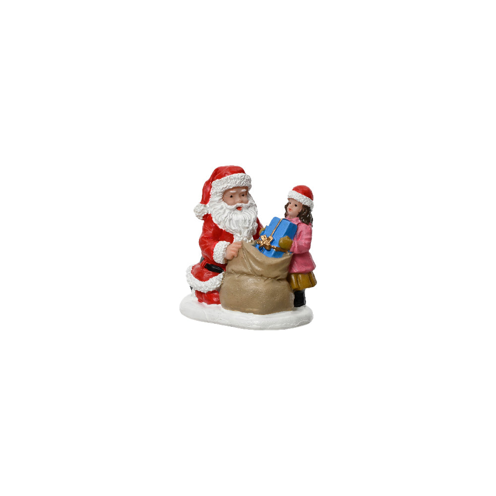 Santa Figurines for Village Display