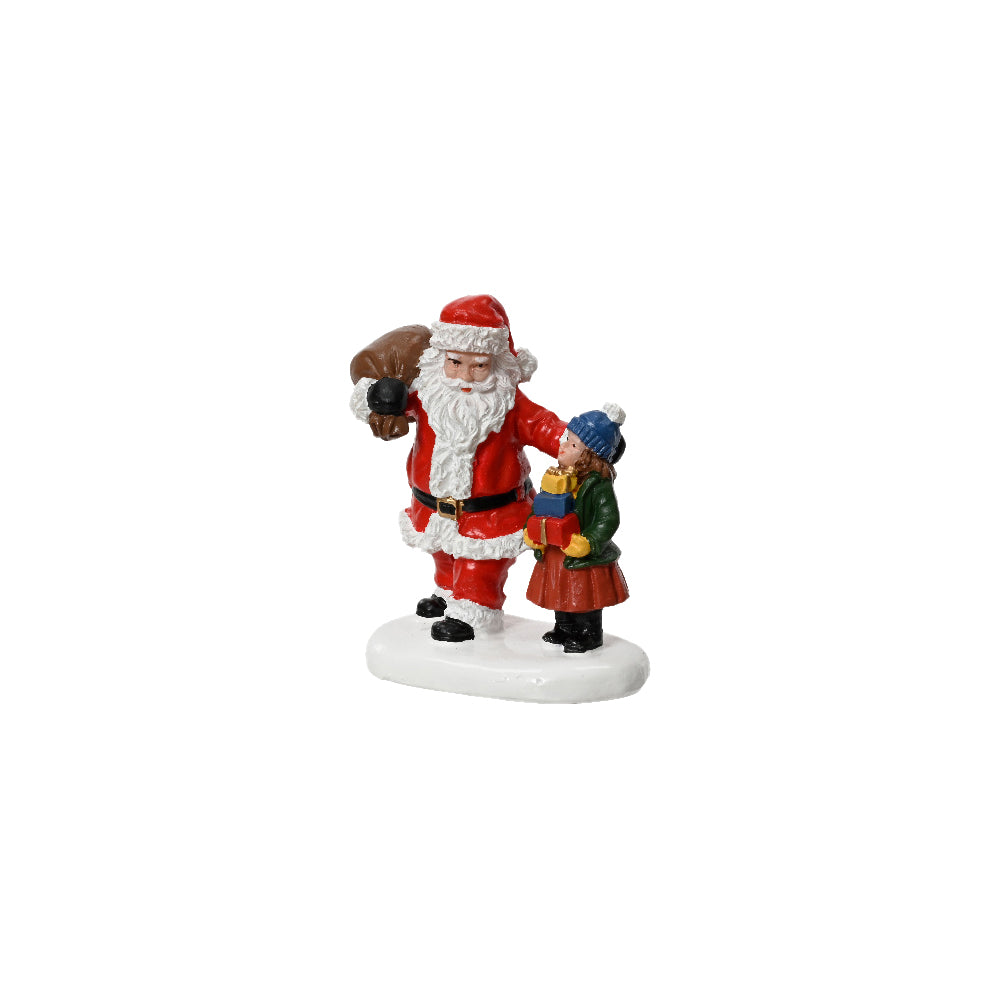 Santa Figurines for Village Display