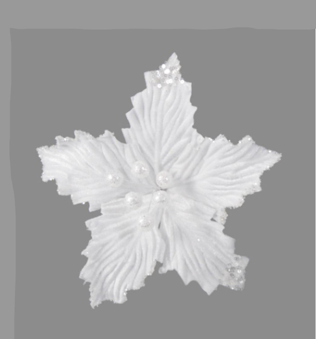 Large Clip On Poinsettia