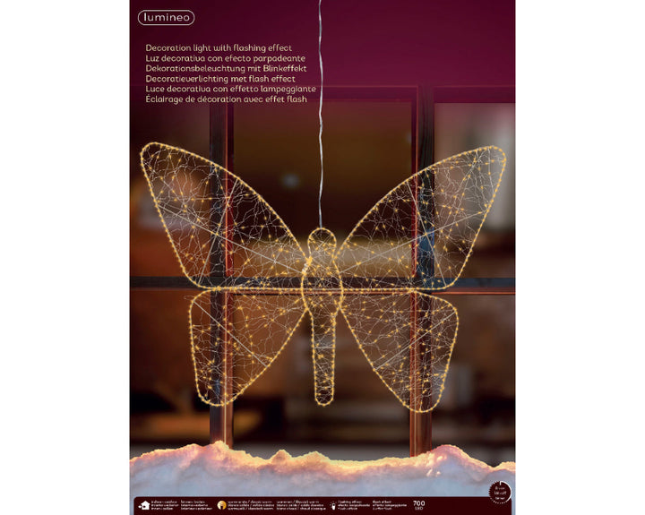 LED Butterfly With  Flashing Effect