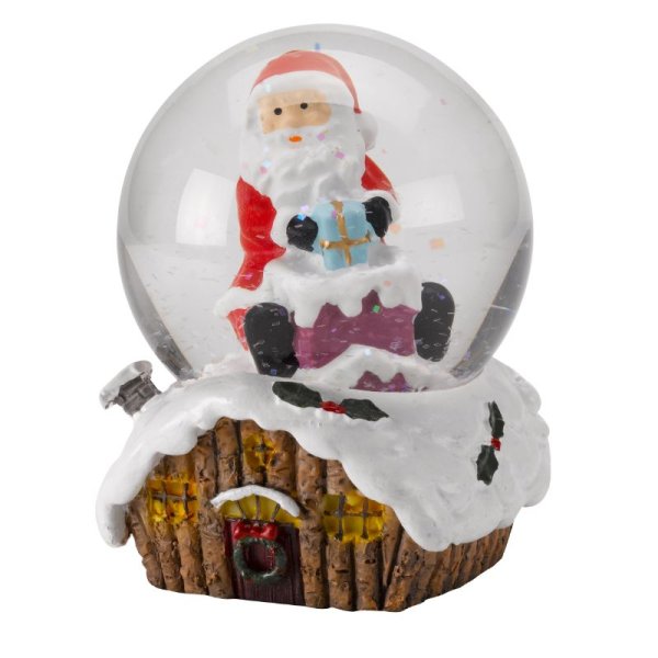 Christmas Cabin Snow Globe