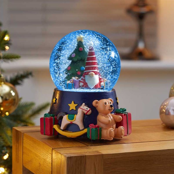 Musical Gonk Snow Globe