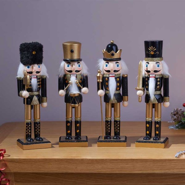 Nutcracker - Black & Gold