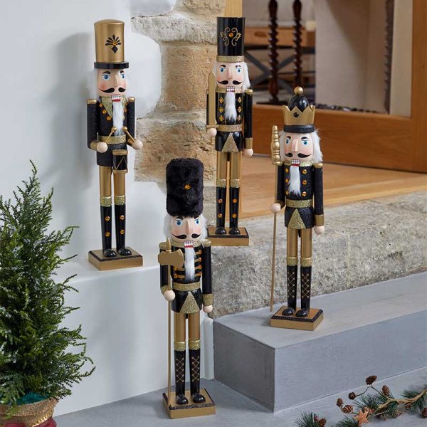 Nutcracker XL- Black & Gold