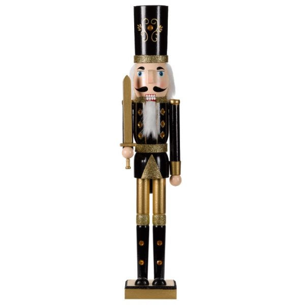 Nutcracker XL- Black & Gold