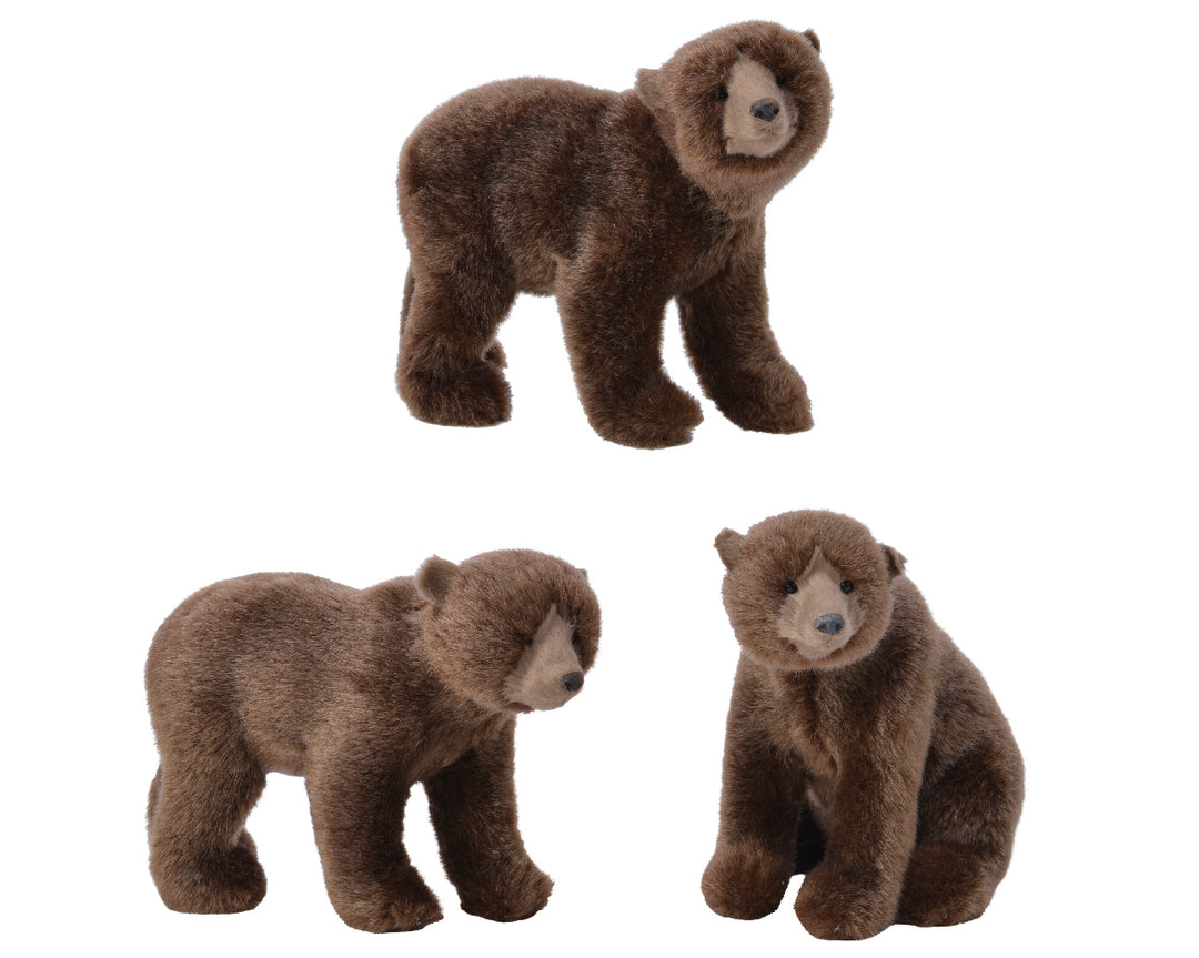 kaemingk bear brown- set of 3