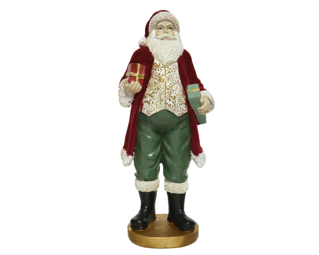 kaemingk standing polyresin santa