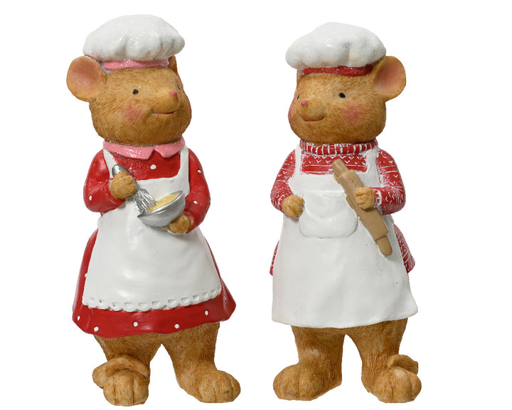 Baking Mouse Figurine