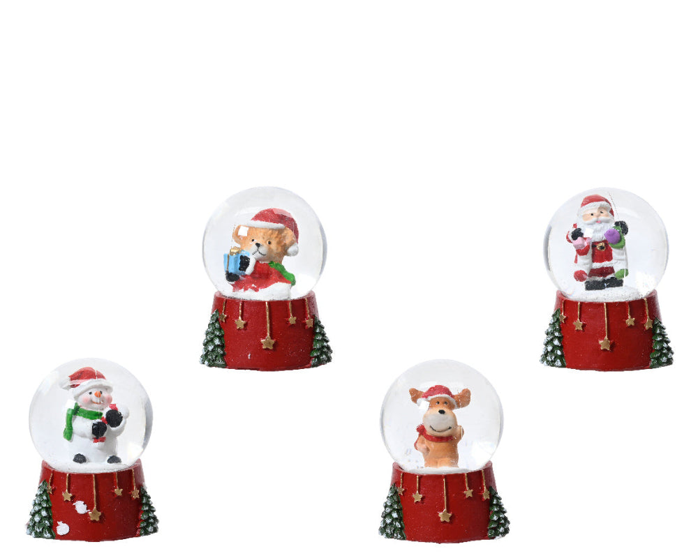 6cm Snowglobe With Figure