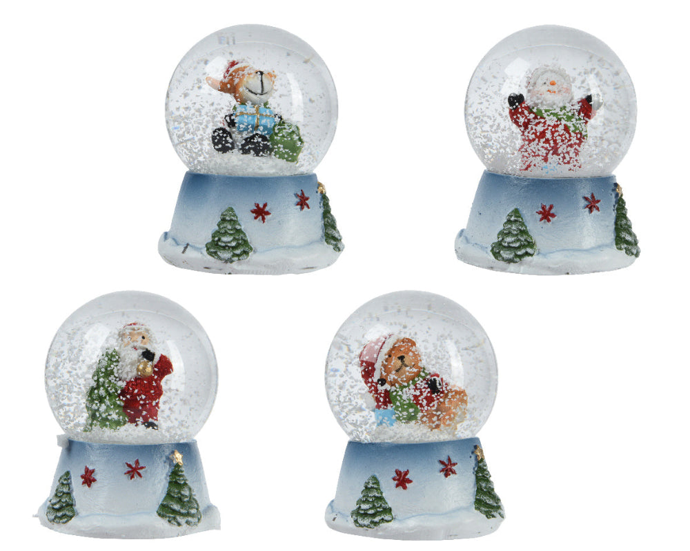 6cm Snowglobe With Figure