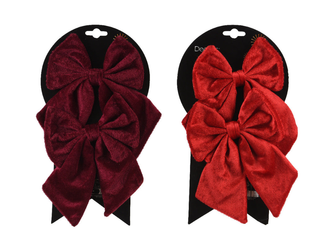 Polyester Bow - Set of 2