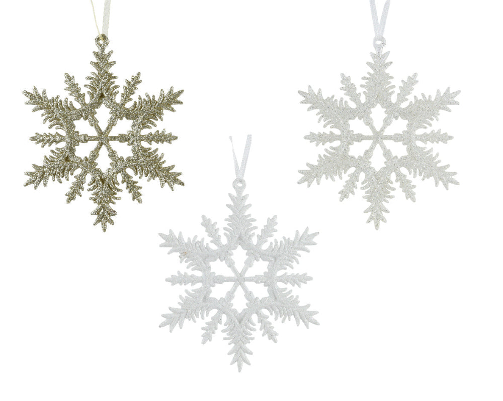 13cm Snowflake Polystyrene
