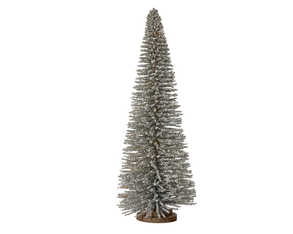 Tree With Glitter Finish