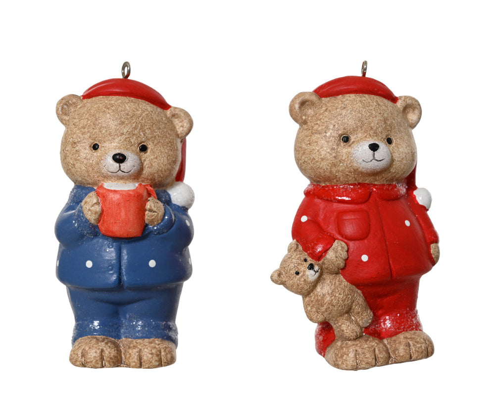 9.5cm Bear Terracotta