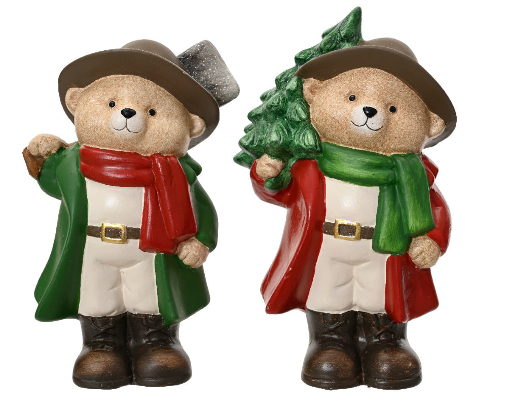 24cm Bear Terracotta