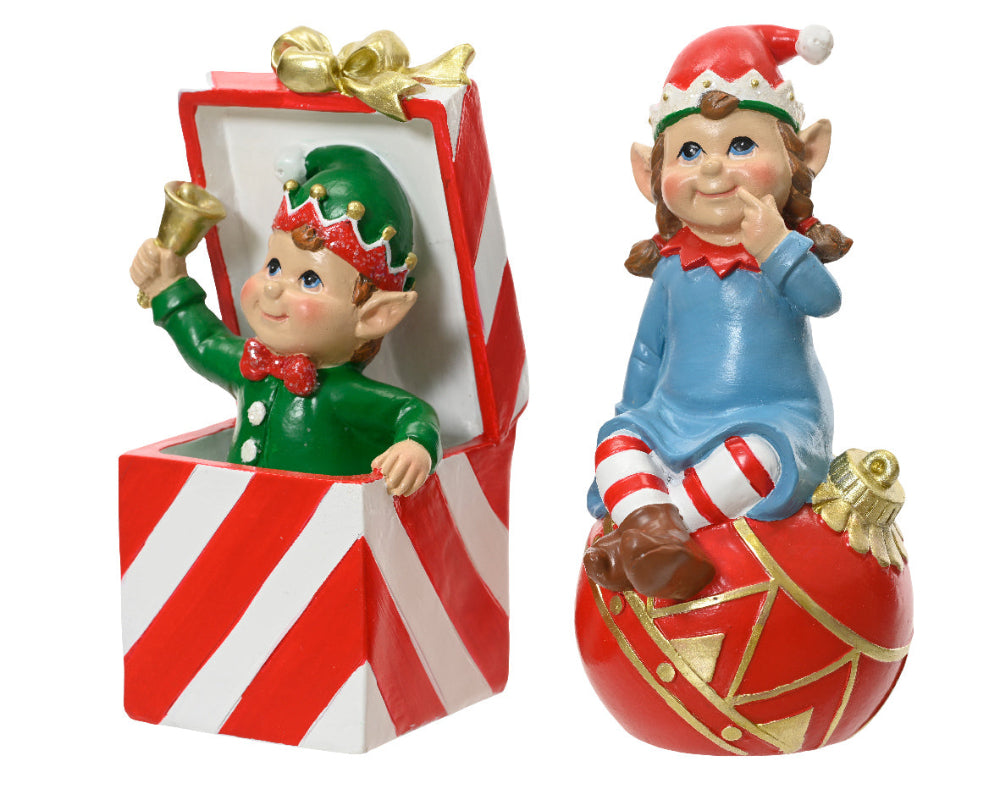 14.5cm Elf Polyresin