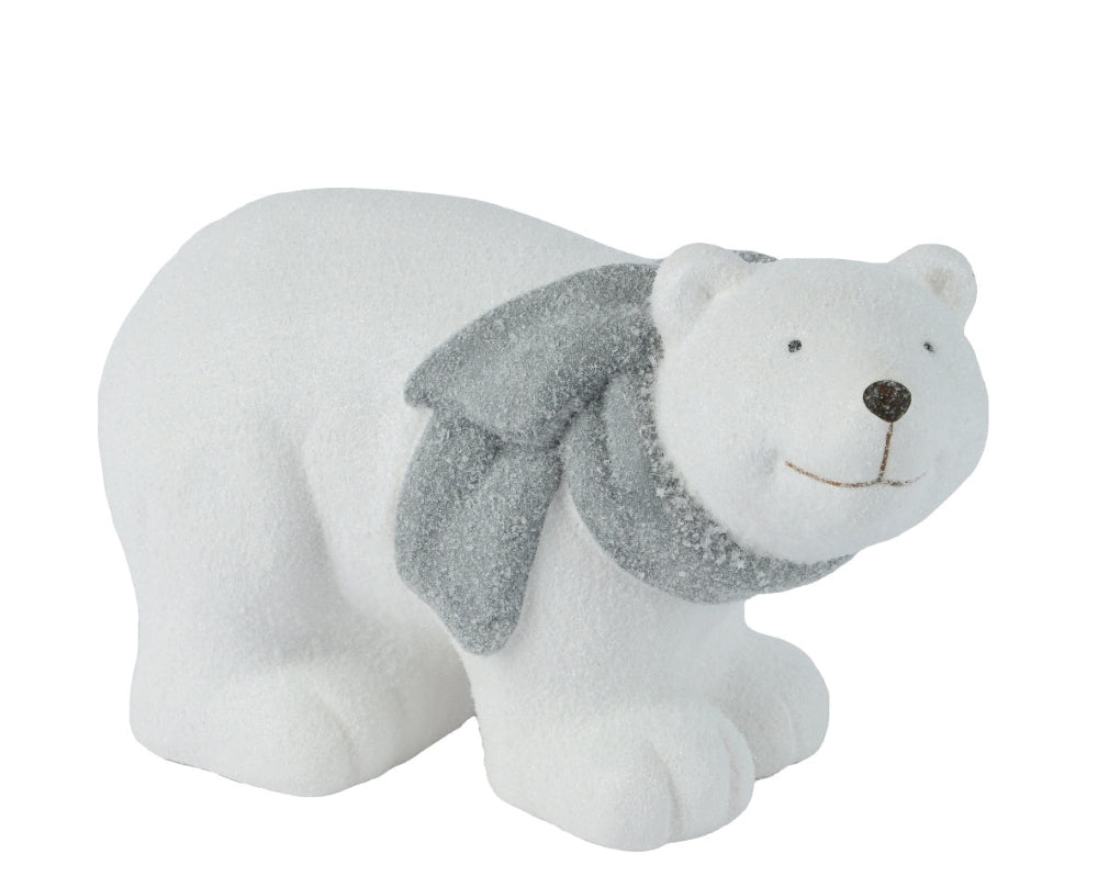 14cm Polar Bear Terracotta