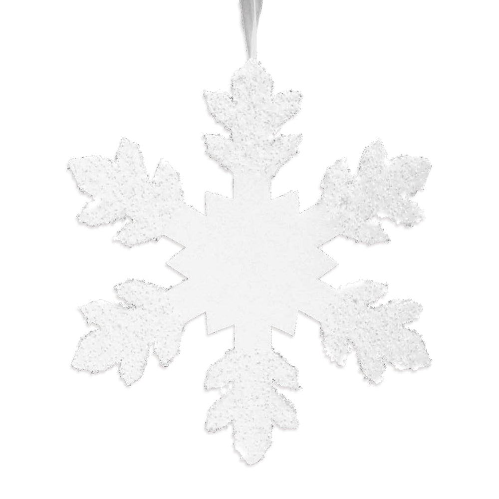 29cm Chunky Glitter Snowflake