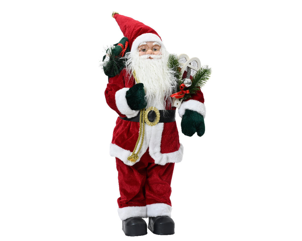 Traditional Santa With Wooden Shoes