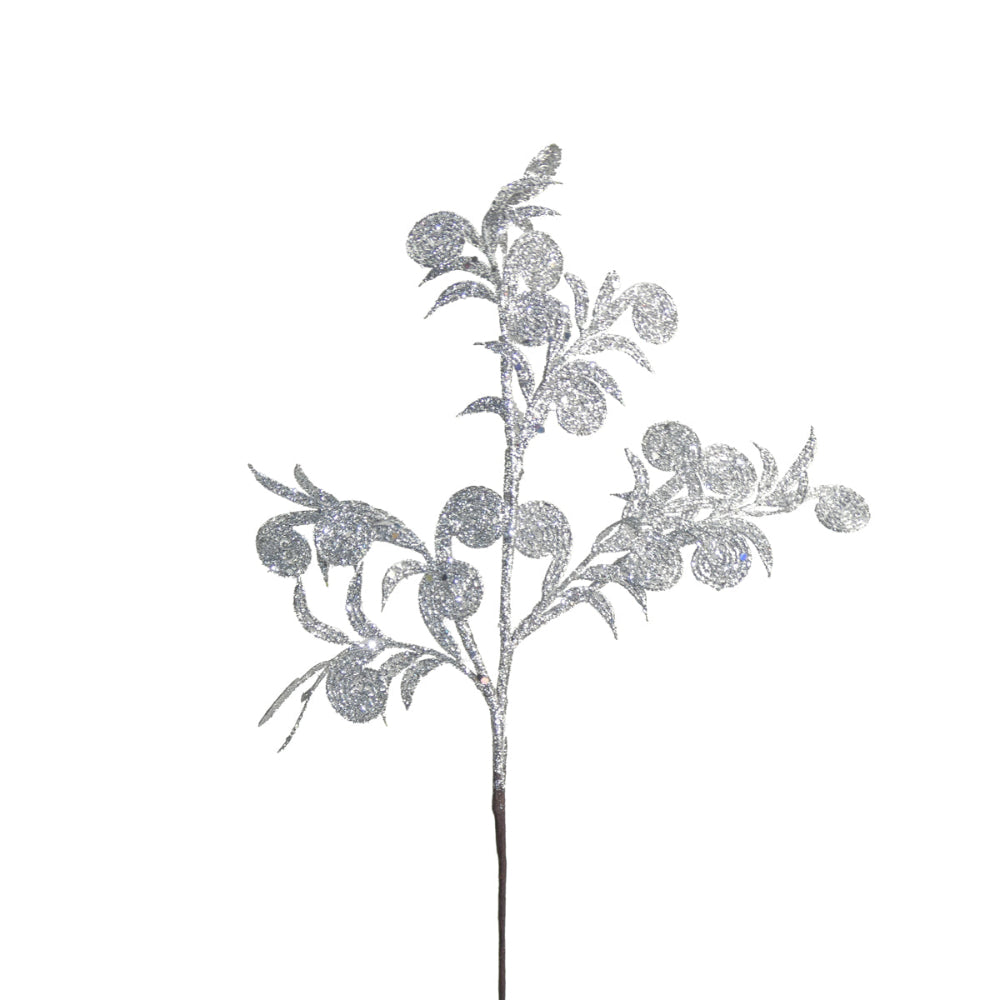 40cm Swirl Pick Silver