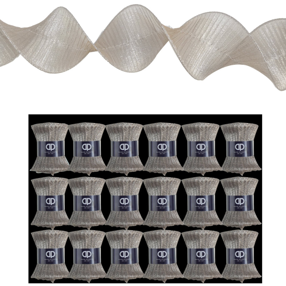 2.7m Ruffle Ribbon Oyster