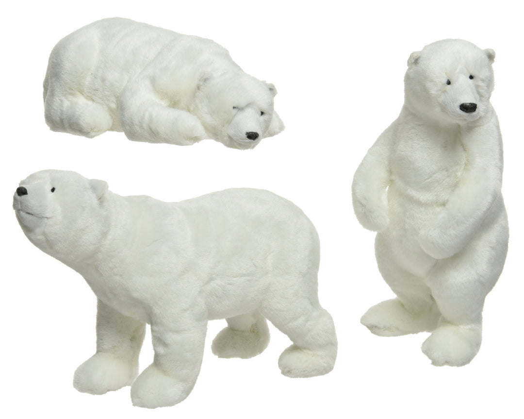 kaemingk polar bear - set of 3