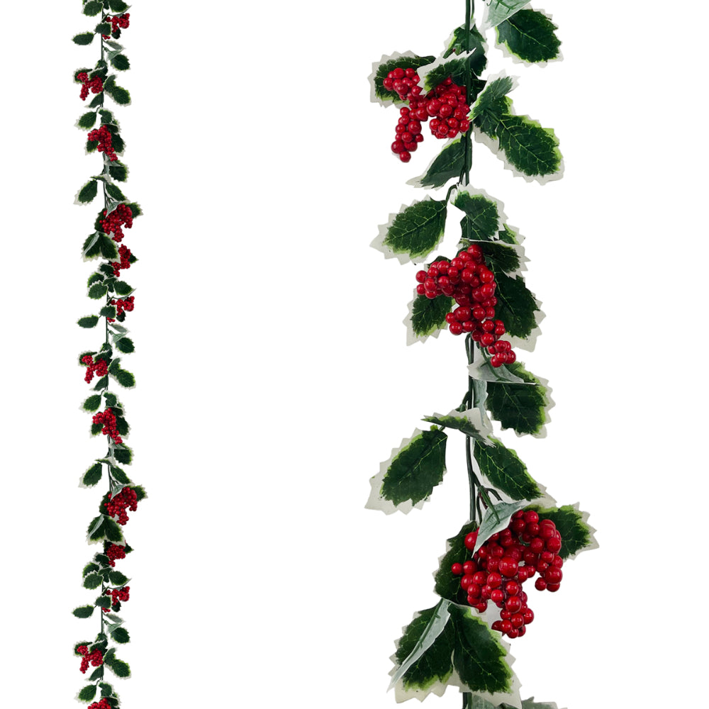 Leaves &amp; Berry Garland