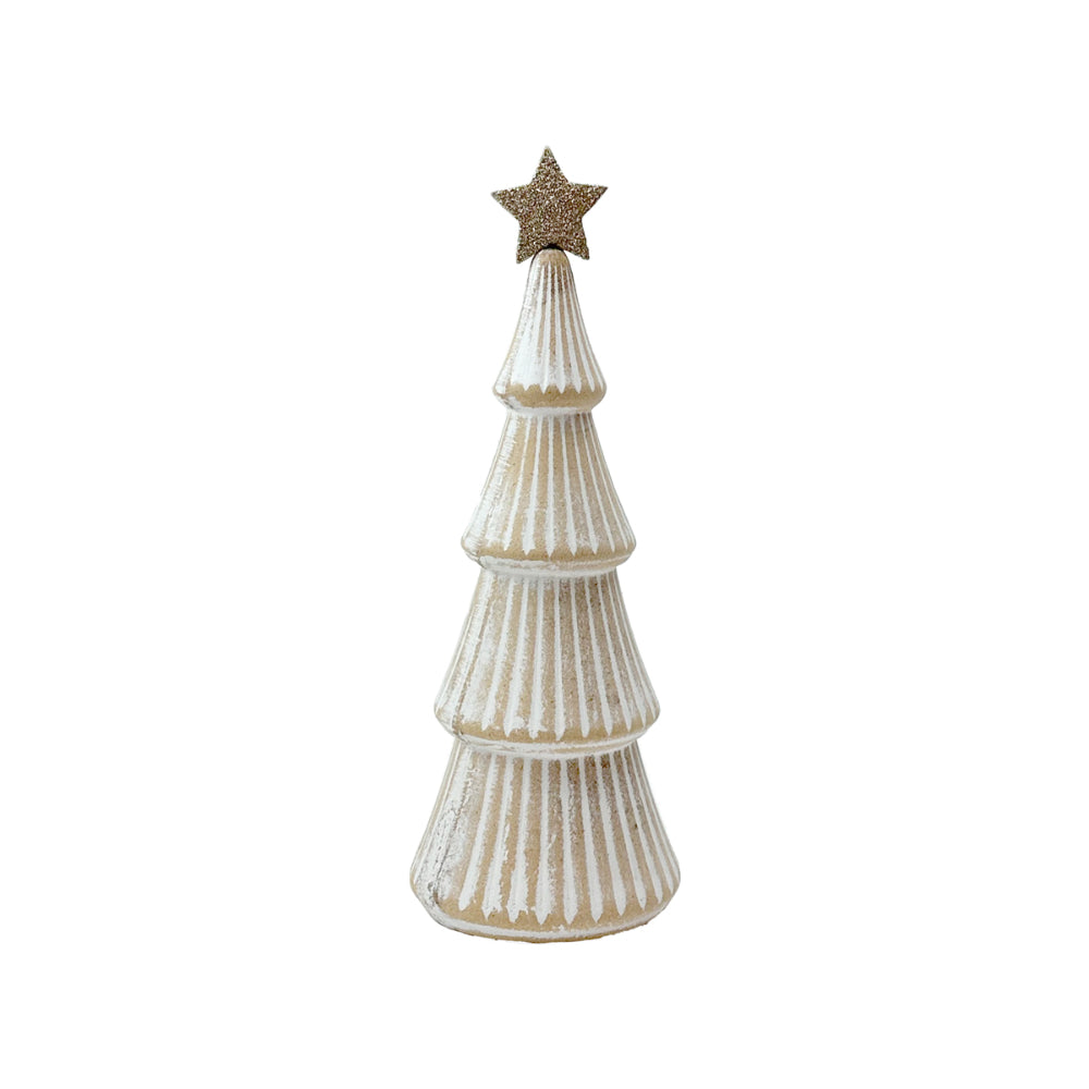 Christmas tree with a star on top