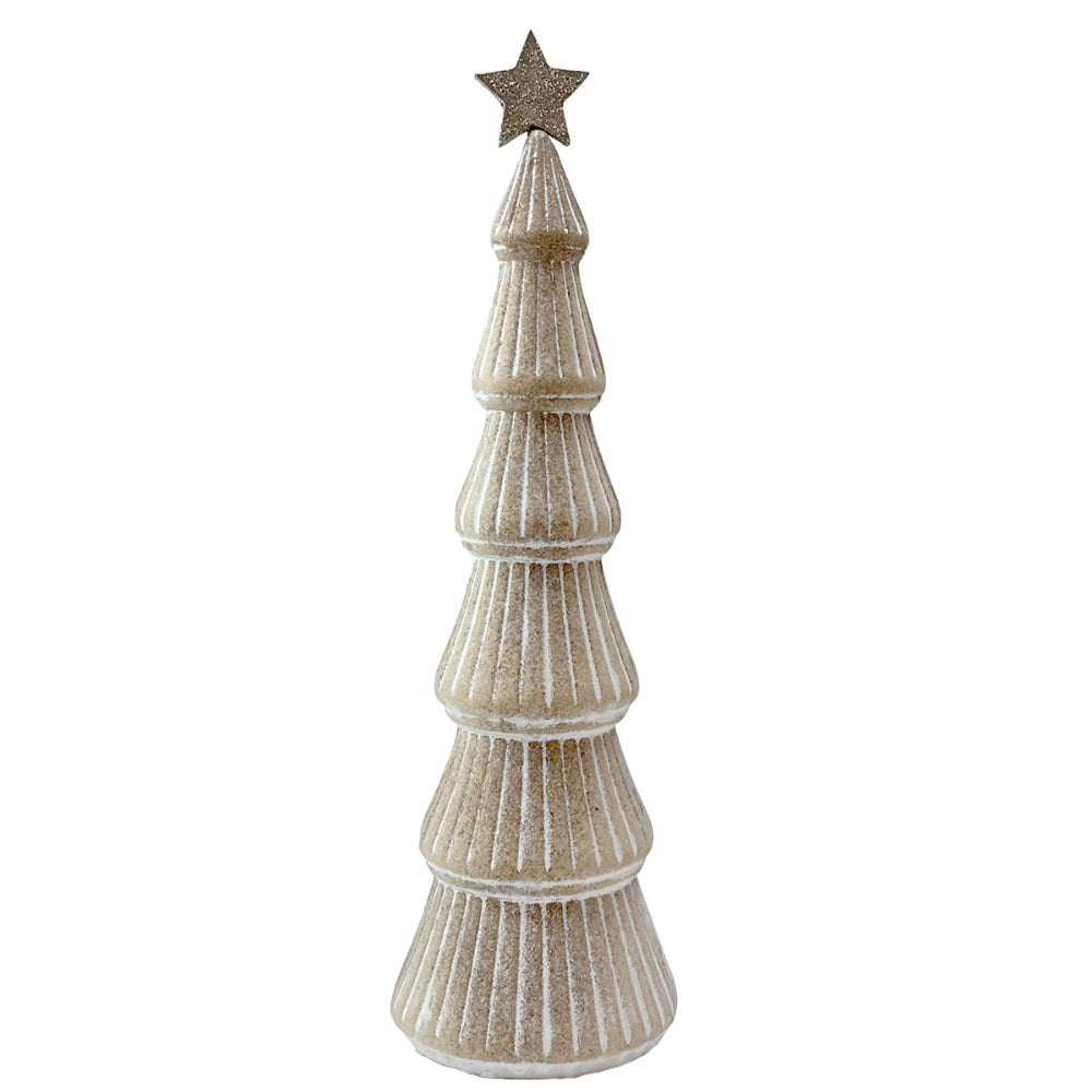Christmas tree with a star on top