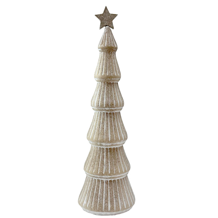 Christmas tree with a star on top