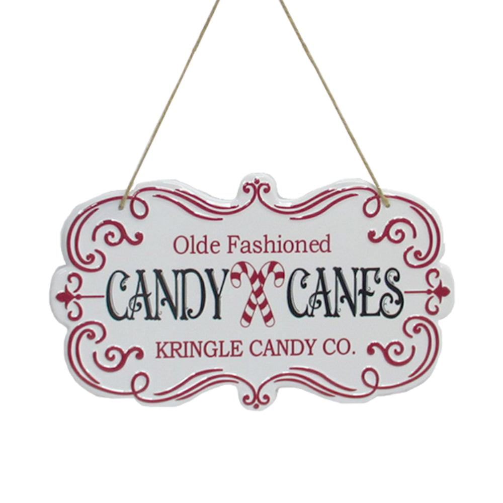 Candy Cane Sign