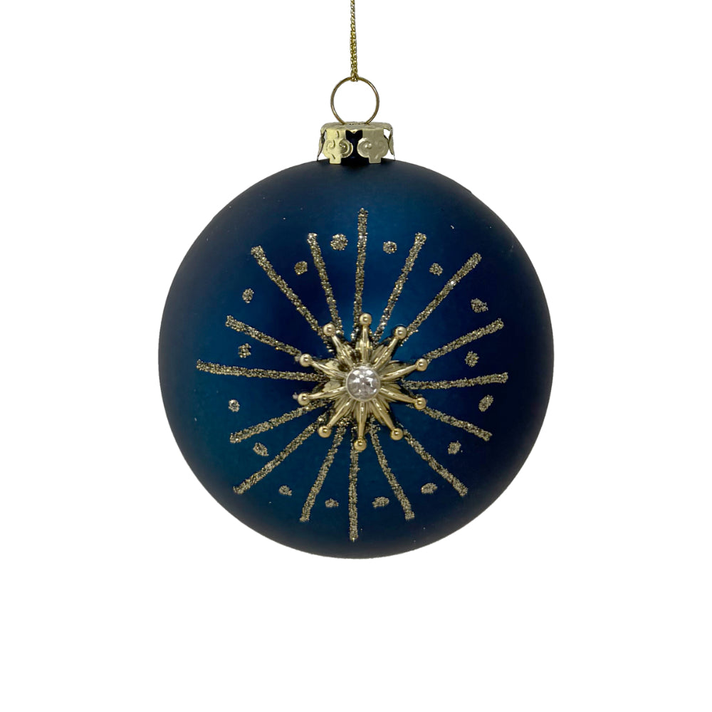 Gold Star Bauble