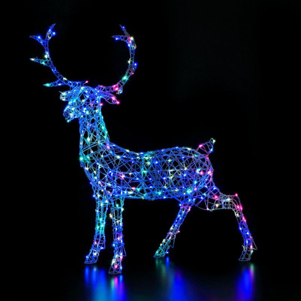 1.4m Woburn Stag White Rattan Colour Changeable