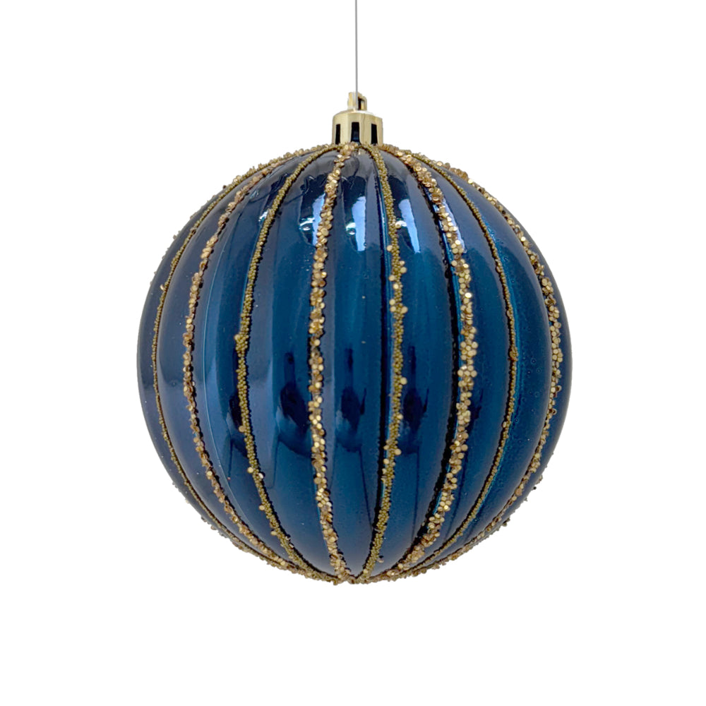 navy blue bauble