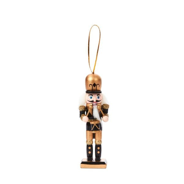 Nutcracker Pendant - Black & Gold