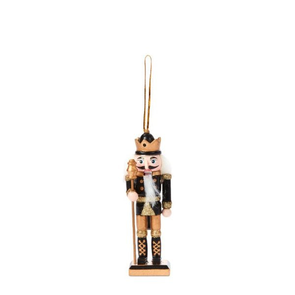 Nutcracker Pendant - Black & Gold