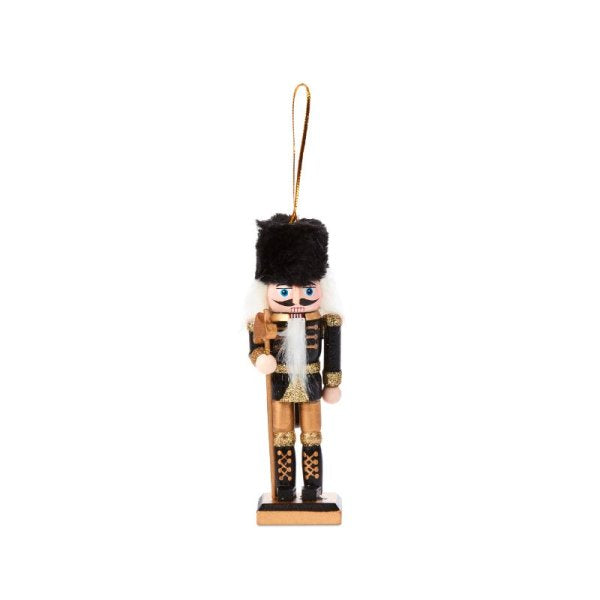 Nutcracker Pendant - Black & Gold