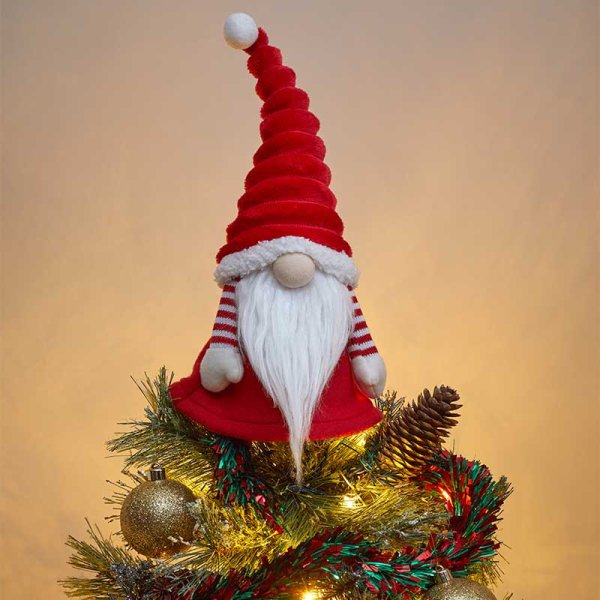 GrooviKert Tree Topper - Red