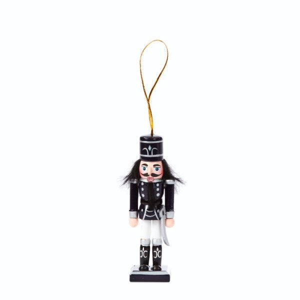 Nutcracker Pendant - Navy & Silver