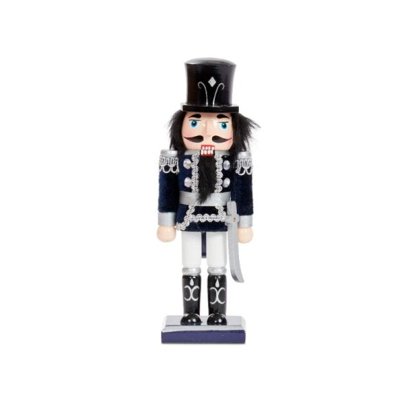 Nutcracker - Navy & Silver