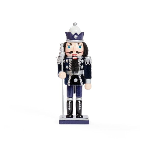 Nutcracker - Navy & Silver