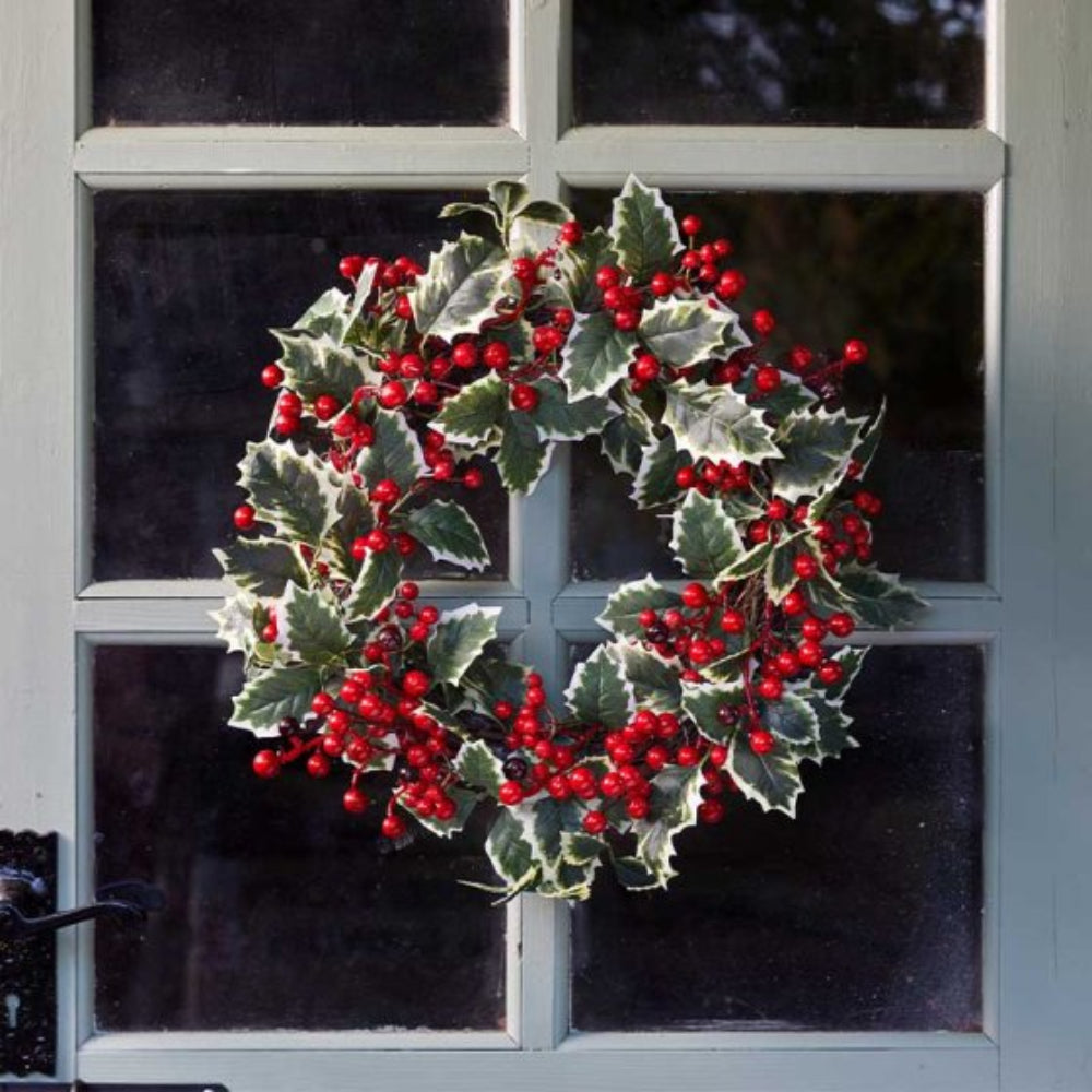 24" HollyBerry Wreath